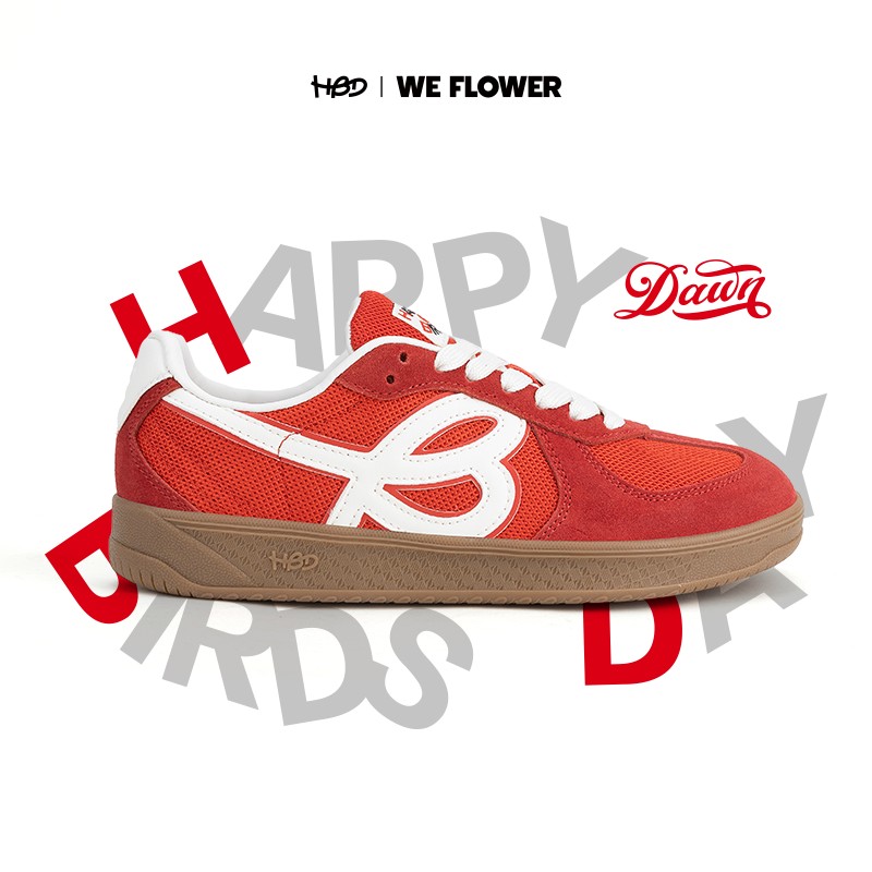  【麦子专属】HBD x We Flower联名新款复古德训鞋经典舒适潮流百搭主图