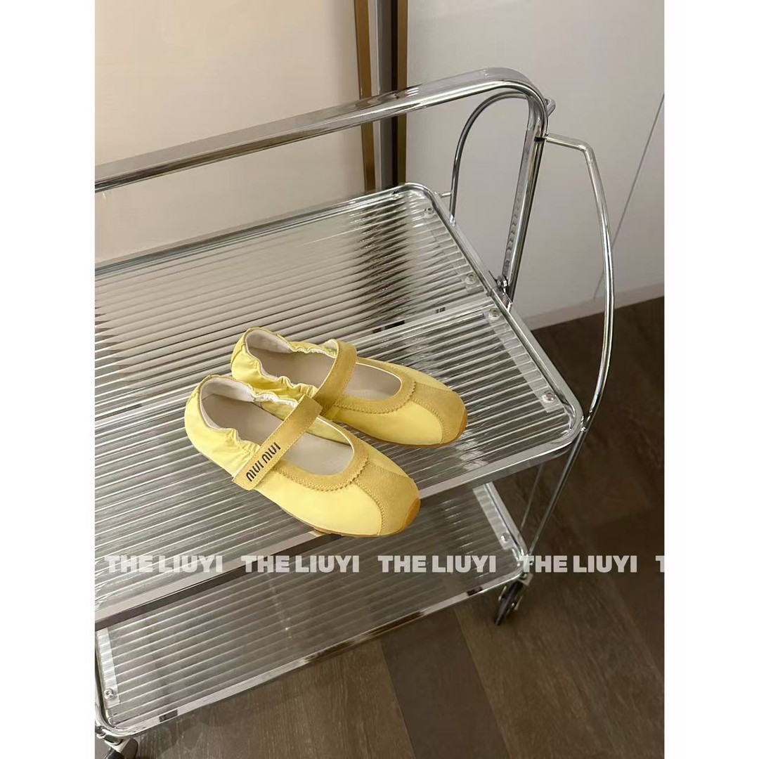  【LIUYI】魔术贴舒适芭蕾风德训鞋2590主图
