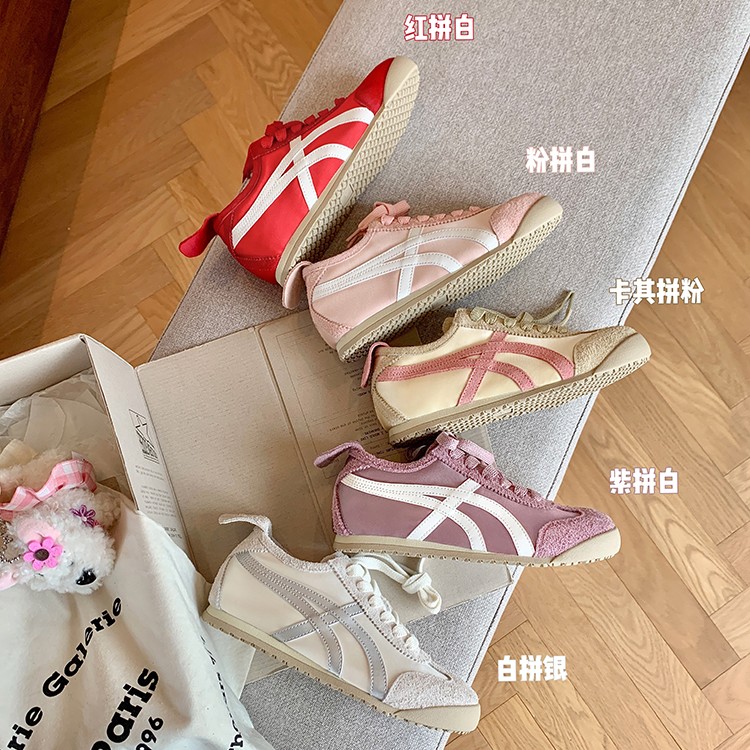 【sheii苏茵茵】4.5cm软塌塌~内增高拼色休闲鞋女德训鞋E5209053主图
