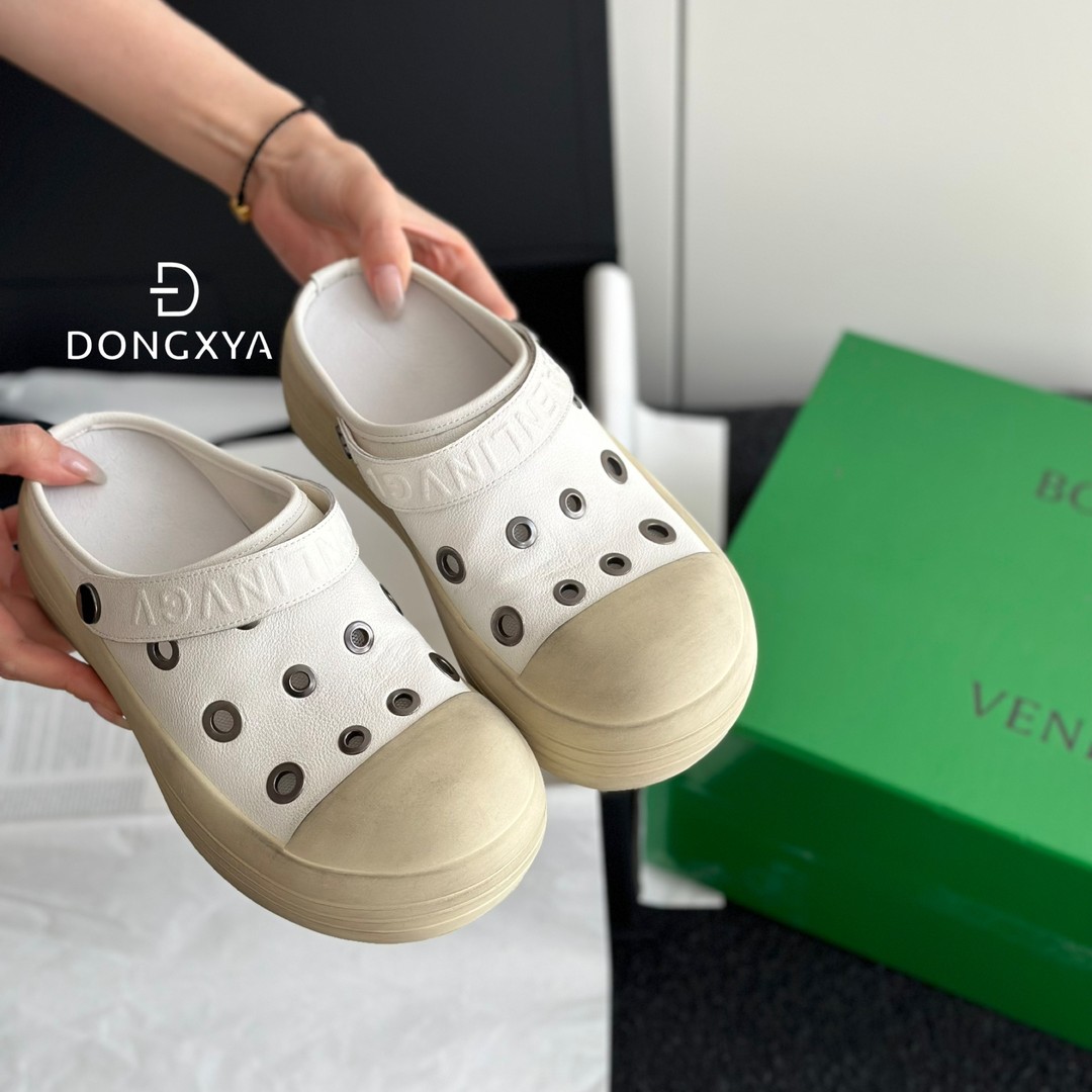 DONGXYA｜25SS两穿擦色欧货勃肯鞋｜百搭休闲慵懒厚底懒人鞋主图