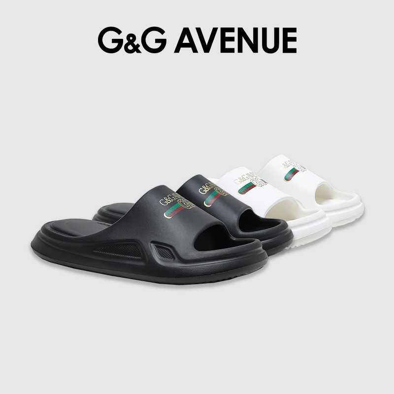 法国G&G AVENUE轻奢潮牌户外休闲超软凉拖男女同款拖鞋-GXZ241001主图