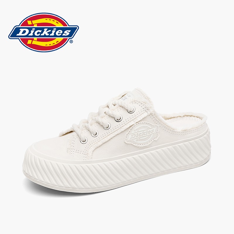 Dickies情侣鞋夏季帆布鞋厚底拖鞋百搭休闲半拖平底饼干鞋男女鞋主图