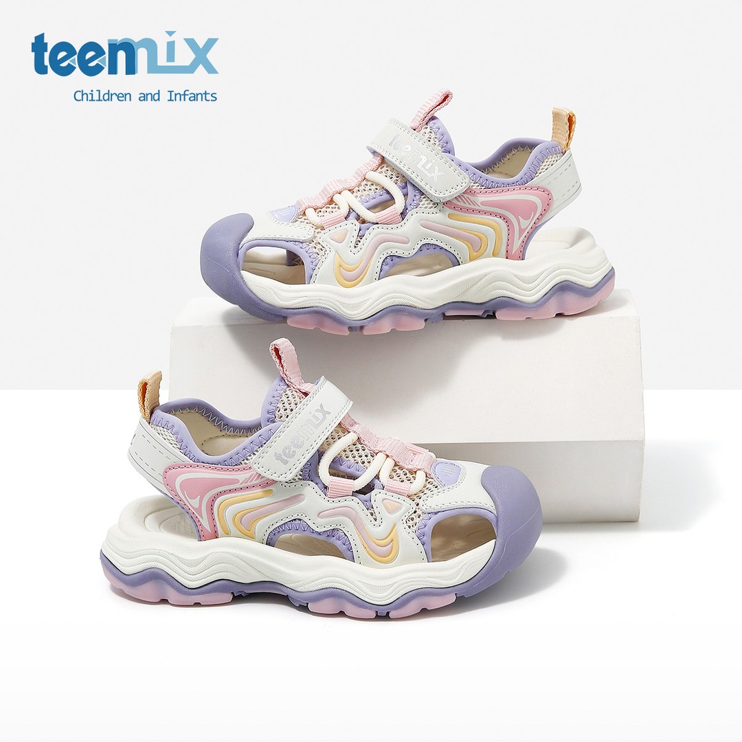 Teemix/天美意童鞋儿童中大童网面透气百搭舒适户外运动鞋主图