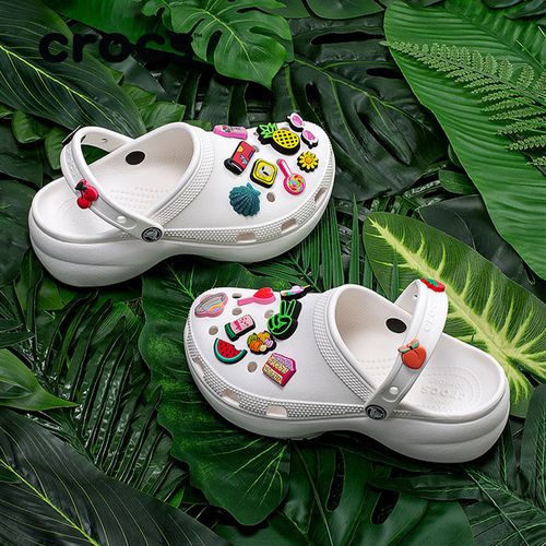 CROCS/卡骆驰【DIY云朵洞洞鞋-自选鞋花】轻奢沙滩鞋女鞋|206750主图