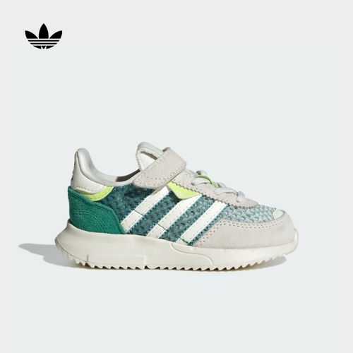 adidas阿迪达斯官方三叶草儿童鞋男小童休闲运动鞋RETROPY JR7995主图