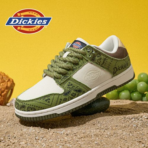 Dickies2025新款时尚百搭男鞋增高低帮鞋透气休闲帆布板鞋男潮鞋主图