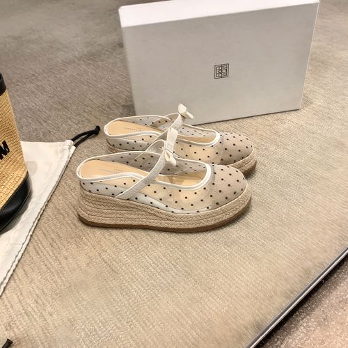【sheii苏茵茵】8cm厚底~网纱麻绳蝴蝶结玛丽珍度假女凉拖E5213026主图