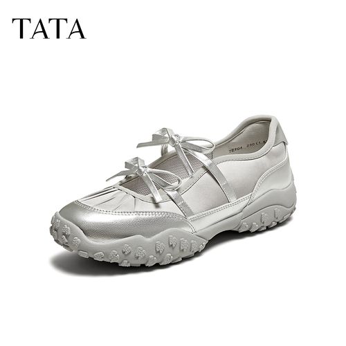 TATA他她法式芭蕾玛丽珍鞋女鞋浅口运动单鞋2025春季新款7E704AQ5主图