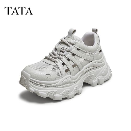 TATA/他她2025夏时尚休闲百搭女老爹鞋新款5QZ03BM5主图
