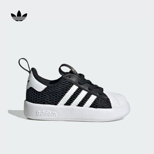adidas阿迪达斯官方儿童鞋婴童贝壳头运动鞋SUPERSTAR 360 JR7414主图