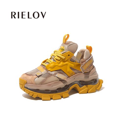 【RIELOV灵狐】增高8cm时尚潮流百搭女士休闲鞋 666-128主图