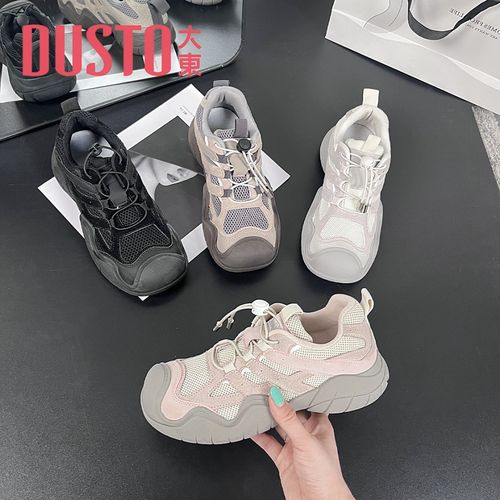 【限时抢购】大东老爹鞋女夏季新款休闲百搭大头鞋厚底潮流外穿女鞋主图