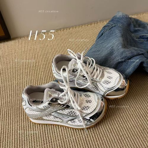 【可可专属】H55-丹麦旧时光｜夏新系编织风运动德训鞋透气时尚百搭主图