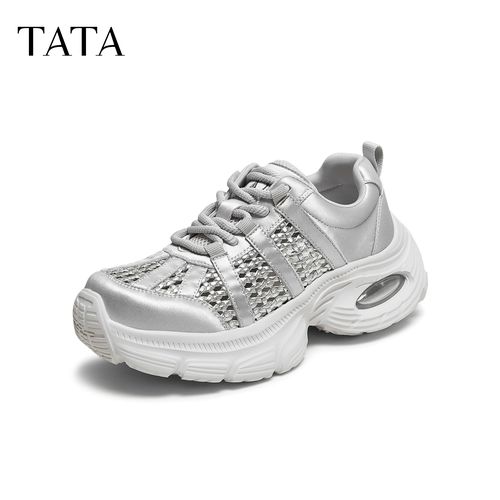TATA/他她2025夏季时尚休闲百搭女老爹鞋透气女士新款CH601BM5预主图