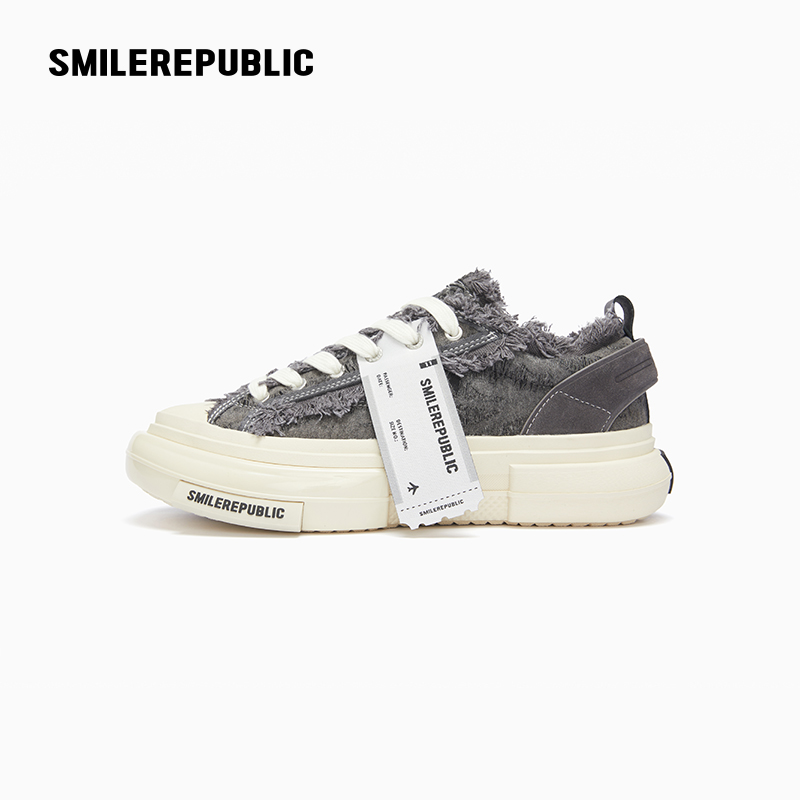 smilerepublic 70s系列厚底帆布鞋主图