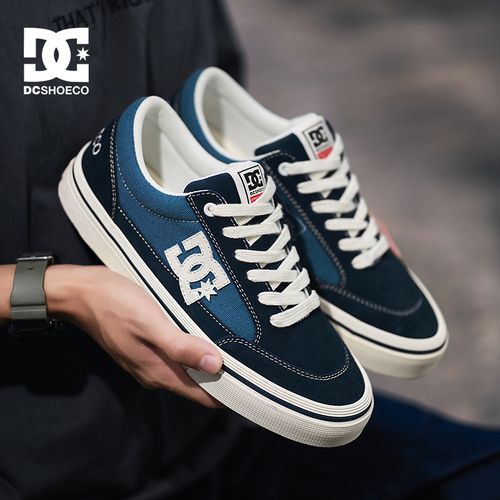 DCSHOES CANVAS CAS夏季新款帆布鞋薄款透气男鞋时尚百搭低帮板鞋主图