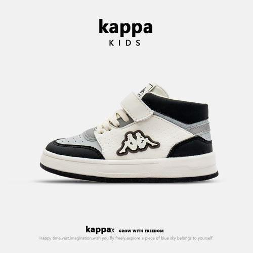 Kappa kids儿童鞋新款秋冬高帮板鞋中大童休闲鞋百搭男女童运动鞋主图