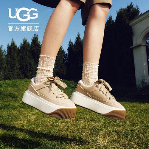 UGG春夏季新款女士时尚舒适轻便厚底低帮EZ杜茨休闲鞋1167499主图