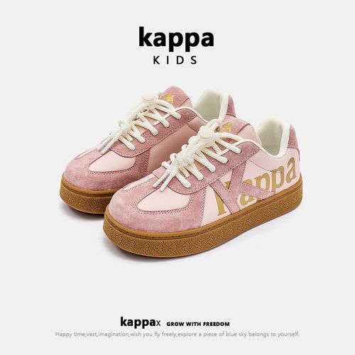 Kappa Kids秋冬复古新款ins潮流舒适小众百搭休闲学生板鞋德训鞋主图