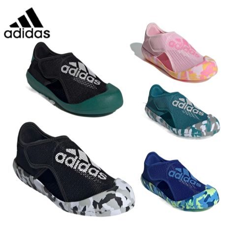 adidas/阿迪达斯小浮艇涉水儿童运动凉鞋魔术贴包头沙滩鞋ID7859主图