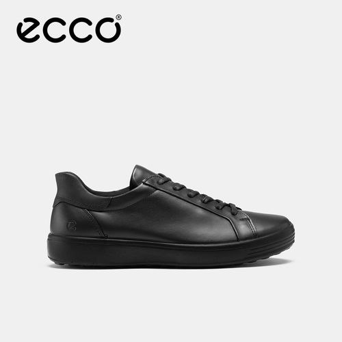 ECCO爱步真皮休闲鞋男 25年新款真皮舒适休闲板鞋 柔酷7号470824主图