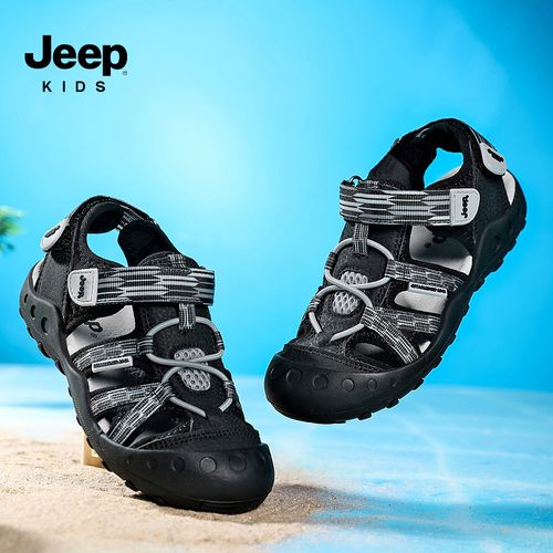 【Jeep】夏季儿童凉鞋户外涉水防滑耐磨舒适中大童凉鞋主图