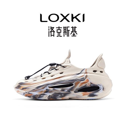 LOXKI/洛克斯基洛克斯升级二代EVA洞洞鞋夏季透气百搭情侣潮流主图