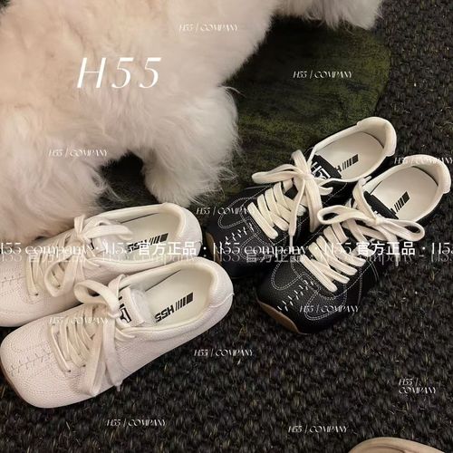 H55-时光线条-极简荔枝纹结构德训鞋4cm67-2655-GZ主图