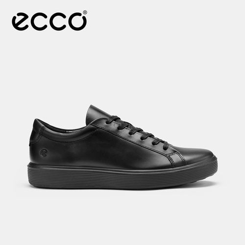 ECCO爱步休闲鞋男 25年新款真皮流光风板鞋 柔酷60周年525464主图