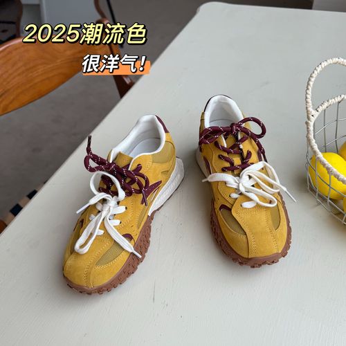 洛姐【范小洛】现现24小时飞7cm四季阿甘鞋内增高休闲百搭运动鞋女主图