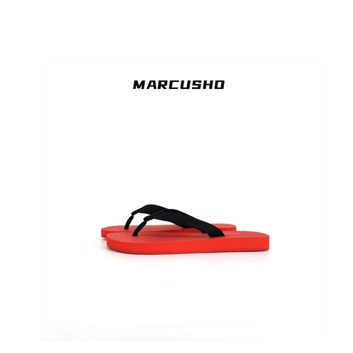 MARCUSHO织带夹脚拖休闲人字D1231主图
