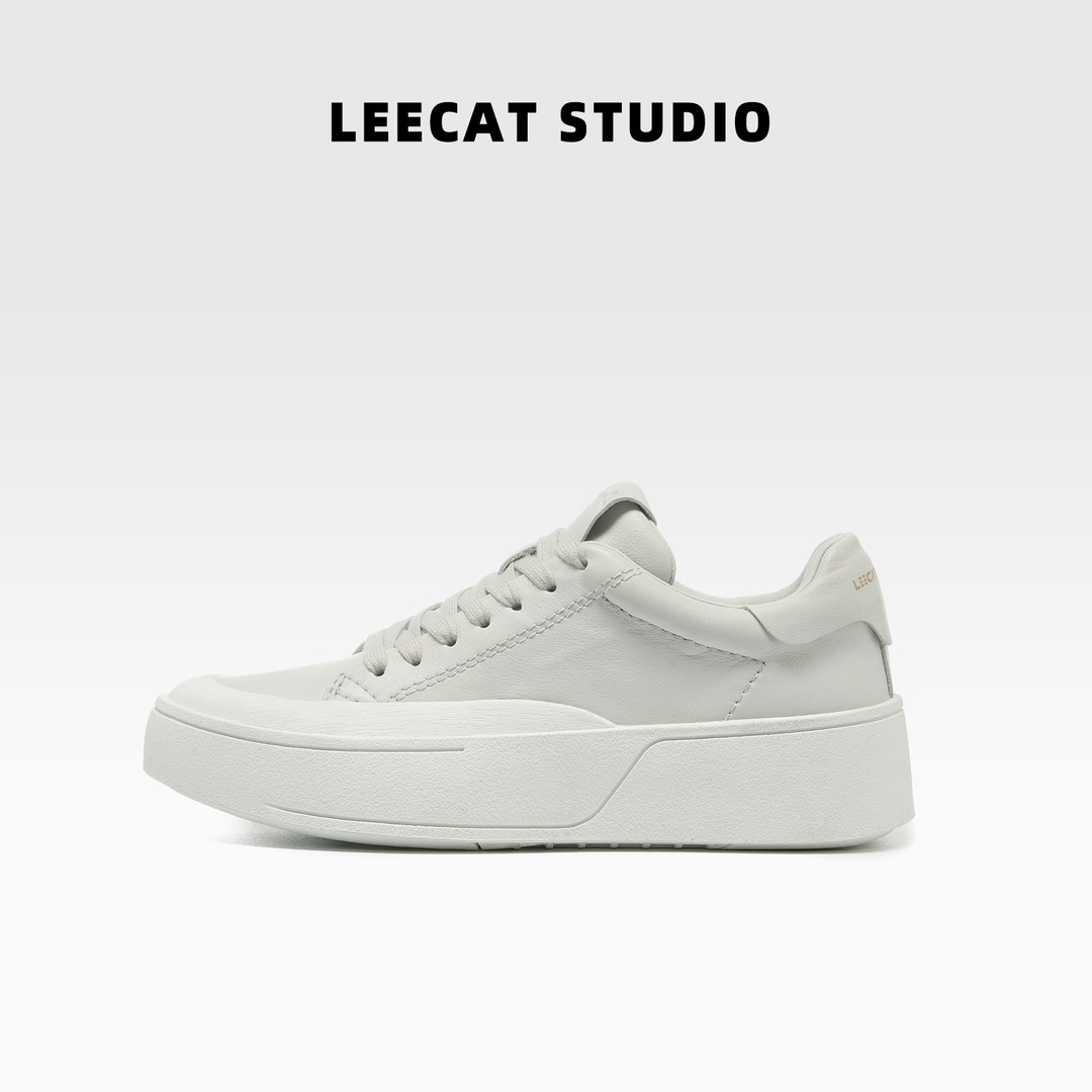 LeeCatStudio | 舒适2025夏季新款韩版百搭休闲板鞋LES24A052主图
