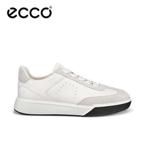 ECCO爱步 休闲运动流光风透气简约圆头系带男鞋 街头球鞋 539834主图
