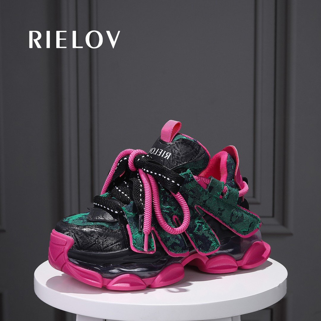 一号店●RIELOV增高8cm时尚潮流百搭女士休闲鞋25198主图