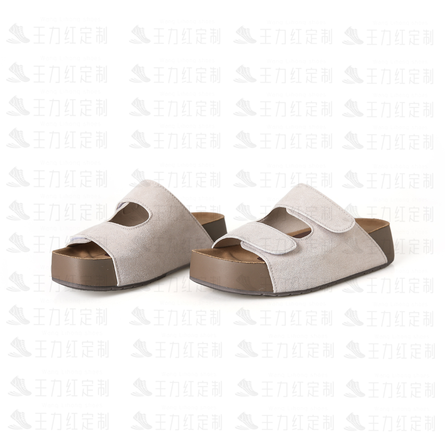 【甜甜专享】王力红家定制 SZ823-1 新款T定制休闲半托主图