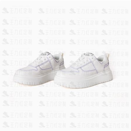 【甜甜专享】王力红家定制  SZ1005   新款T定制休闲小白鞋