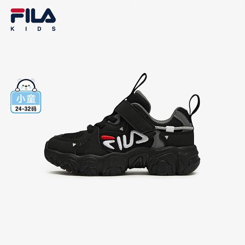 【斐乐猫爪Q3】2025年秋季新款小童运动复古跑鞋K54B431101主图