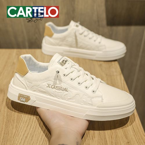 卡帝乐鳄鱼2026春夏防臭正版西装小白鞋潮流百搭男鞋网红休闲板鞋主图
