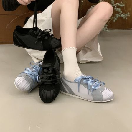 2025年秋季新款内增高韩版休闲圆头韩版时尚单鞋女玛丽珍芭蕾舞鞋