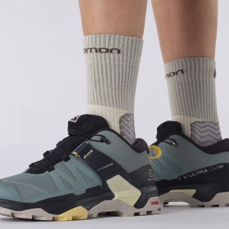 SALOMON X ULTRA 4GTX萨洛蒙秋季多巴胺女防水户外运动登山徒步鞋