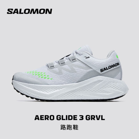 salomon萨洛蒙户外男女透气缓震轻量运动路跑鞋AERO GLIDE 3 GRVL