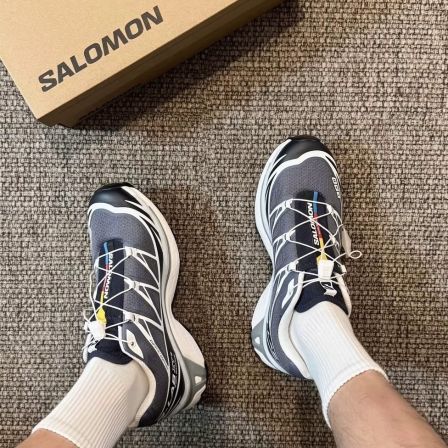 Salomon 萨洛蒙 XT-6 蓝紫色 浮雕蓝 越野户外休闲跑步鞋 478640