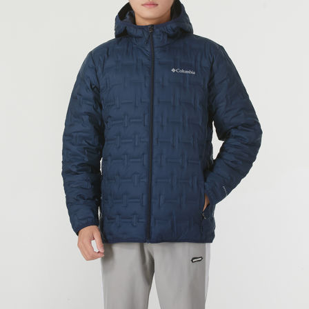哥伦比亚官方户外保暖羽绒服男秋季新款连帽运动服宽松外套WE6610