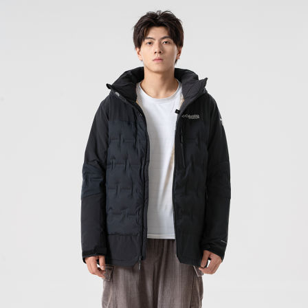 哥伦比亚官方户外保暖羽绒服秋季新款男士休闲运动服外套WE0254