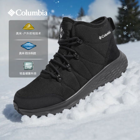 Columbia哥伦比亚雪地靴女25秋冬户外热能保暖抓地徒步鞋BL3329