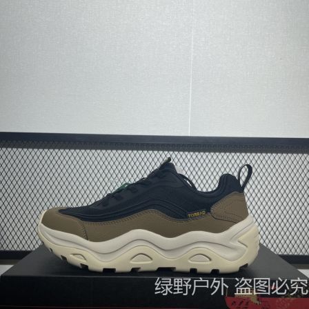 探路者休闲鞋男 25秋冬款户外运动轻便耐磨防滑防泼水徒步登山鞋