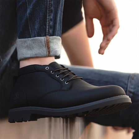 Timberland添柏岚男士皮鞋商务通勤户外运动鞋中帮休闲鞋马丁靴