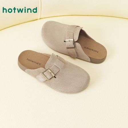 热风2025年秋季新款女士时尚休闲单鞋H15W25V01