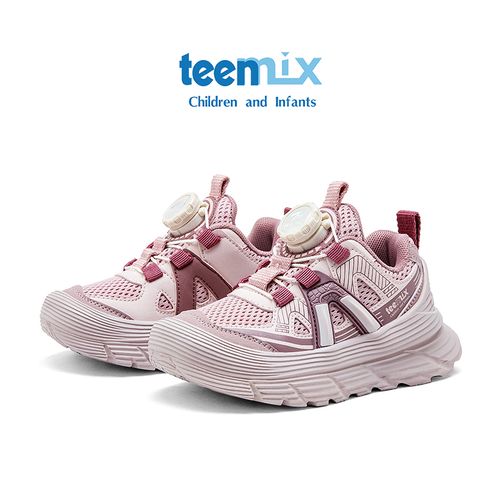 Teemix/天美意童鞋女童防滑中大童轻便春季透气男童儿童运动鞋主图