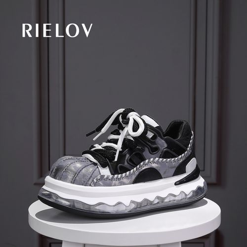 【媛媛●RIELOV】增高6cm时尚潮流百搭女士休闲鞋2069-5主图